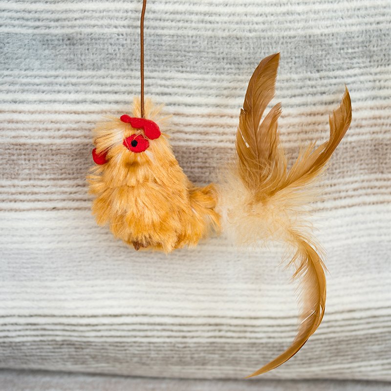 Zoon Nip It Catnip Teaser Hen