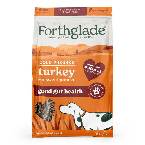 Forthglade Cold Pressed Natural Grain Free Turkey 6kg