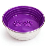 The Buffalo Co. Poppy Collection Dog Bowl