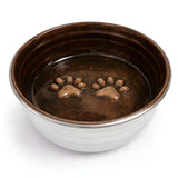The Buffalo Co. Poppy Collection Dog Bowl
