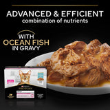 Pro Plan Cat - Adult Delicate Digestion Ocean Fish In Gravy 10x85g