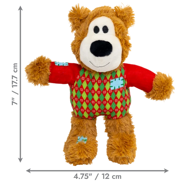 Kong Christmas Wild Knots Bear S/M
