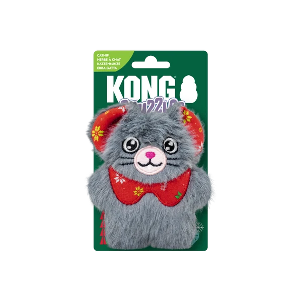 Kong Christmas Snuzzles Mouse