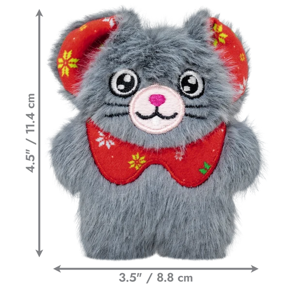 Kong Christmas Snuzzles Mouse