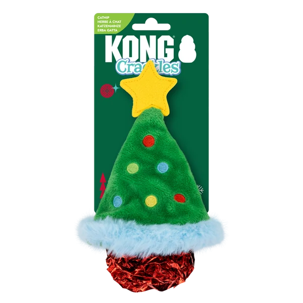 Kong Christmas Holiday Crackles Christmas Tree