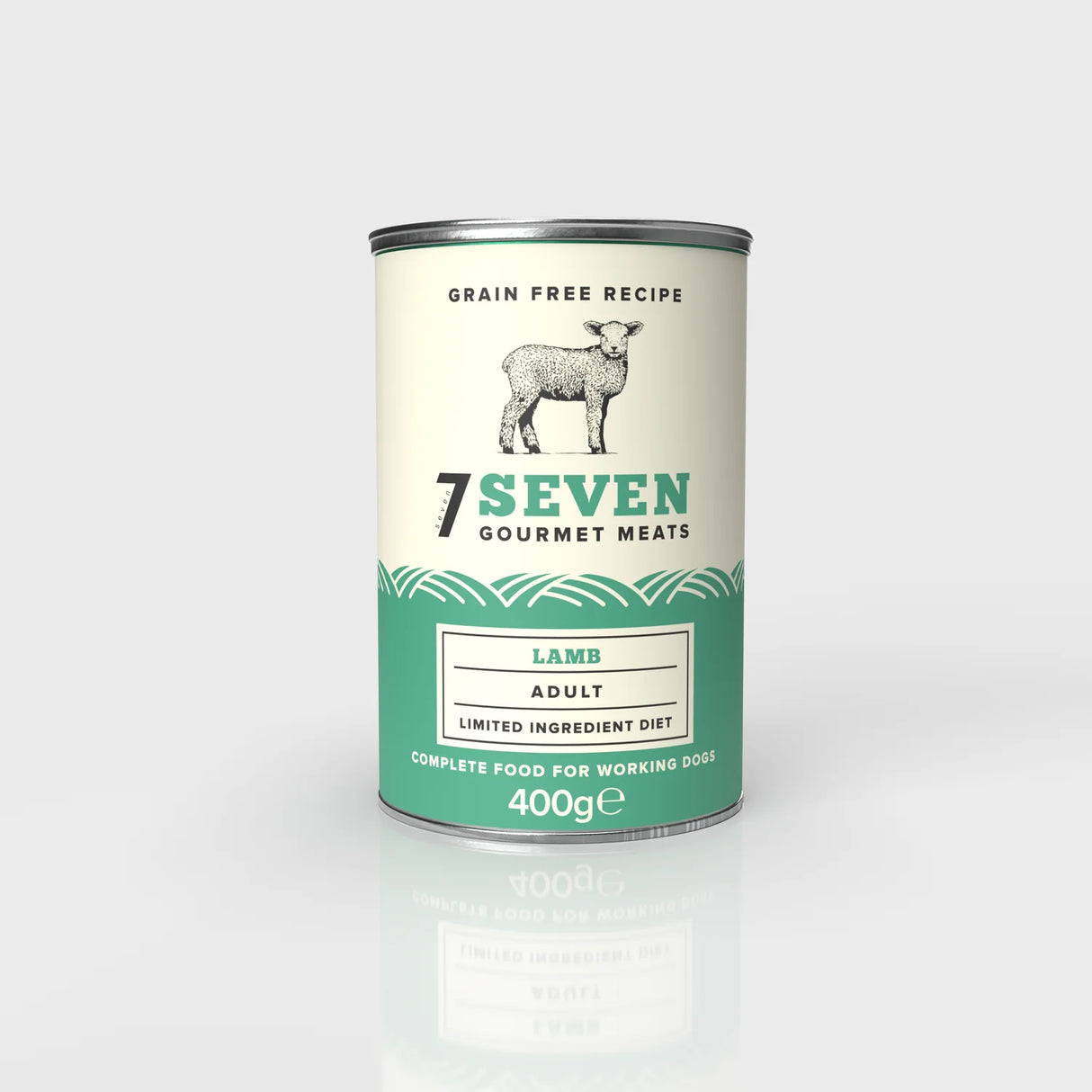 Seven Dog - Adult Lamb Grain Free Tin 400g