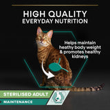 Pro Plan Cat - Adult Sterilised Maintenance Cod Terrine 10x75g