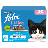 Felix Original Kitten Fish Selection in Jelly Wet Cat Food 12x85g