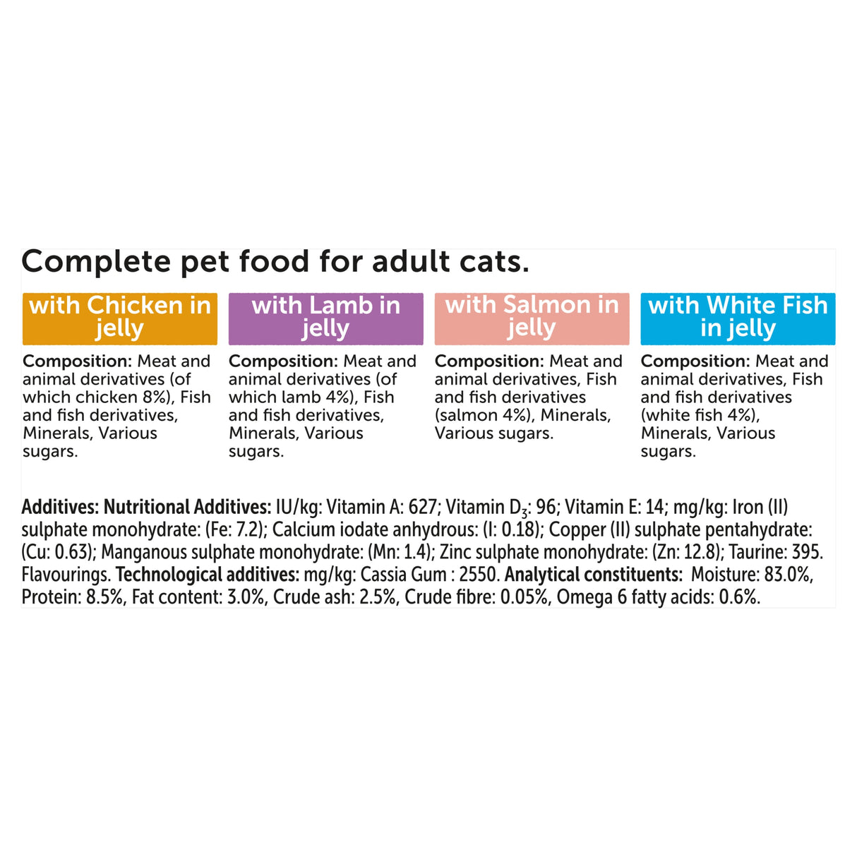 Felix Original Mixed Selection in Jelly Wet Cat Food 40x85g