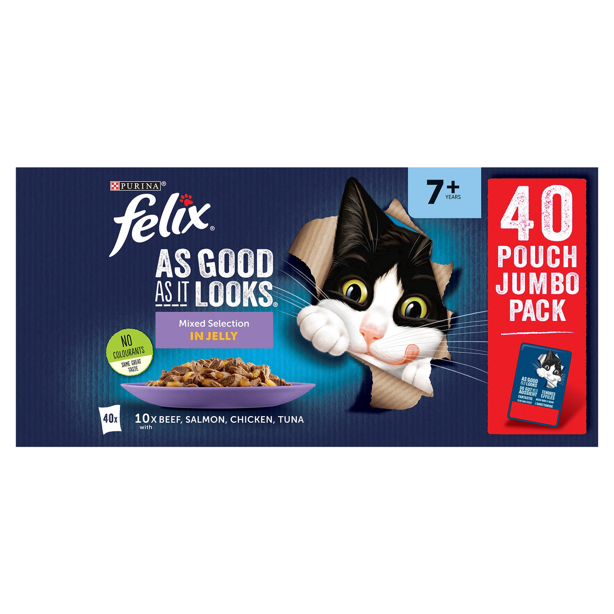 Felix As Good As It Looks Mixed Selection in Jelly 7+ Years 40x85g