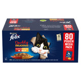 Felix Doubly Delicious Countryside Selection Wet Cat Food 80x85g