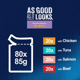 Felix As Good As It Looks Pouch Box Favourites in Jelly 80x85g