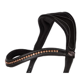 QHP Bitless Bridle Anatomical Black