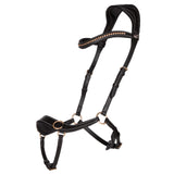 QHP Bitless Bridle Anatomical Black