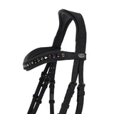 QHP Bridle Glitter Black