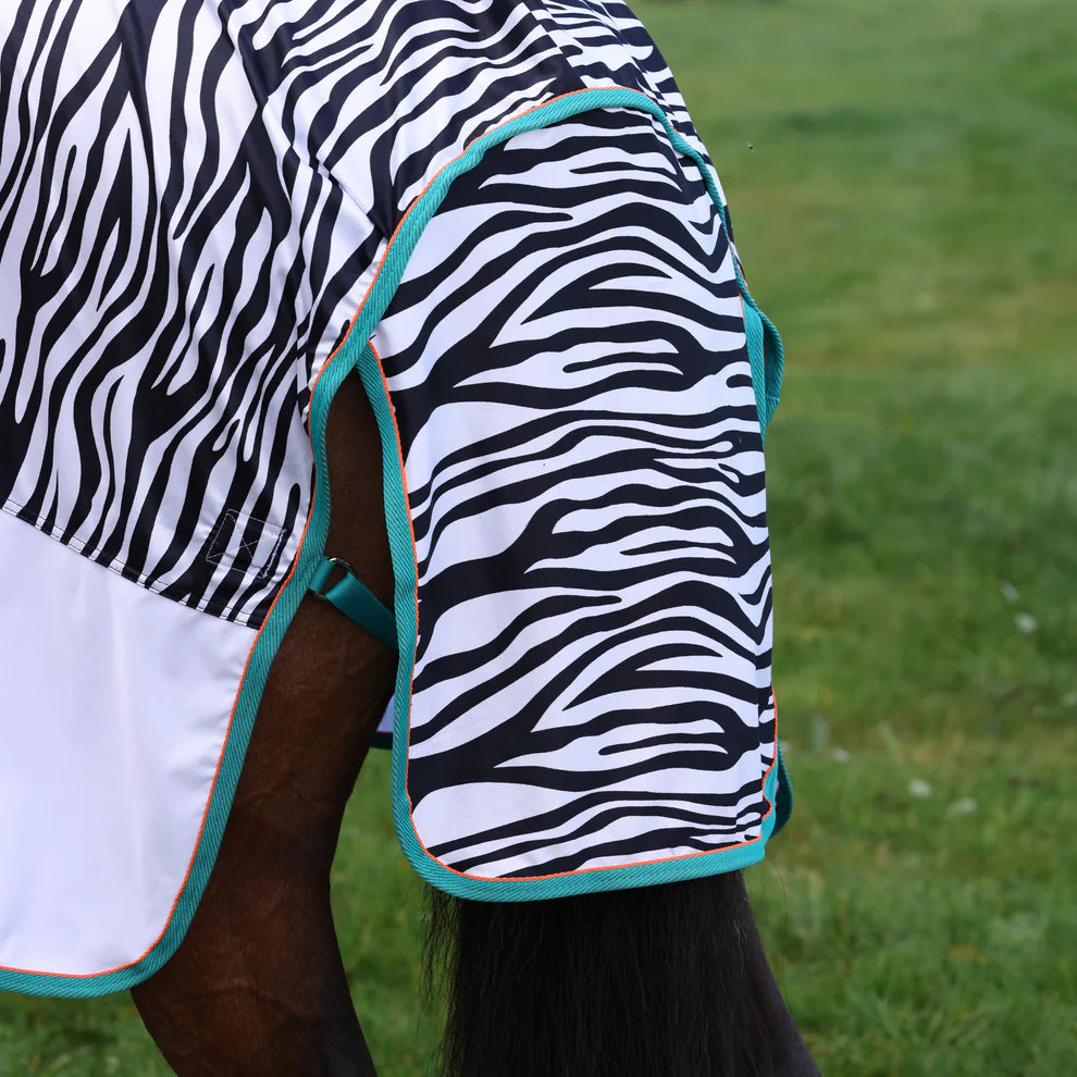 Shires Tempest Original Zeb-Tek Fly Combo Rug Zebra Print