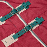 Shires Tempest Original 200g Combo Turnout Rug Maroon