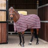 Shires Tempest Original Stable Sheet Maroon Check