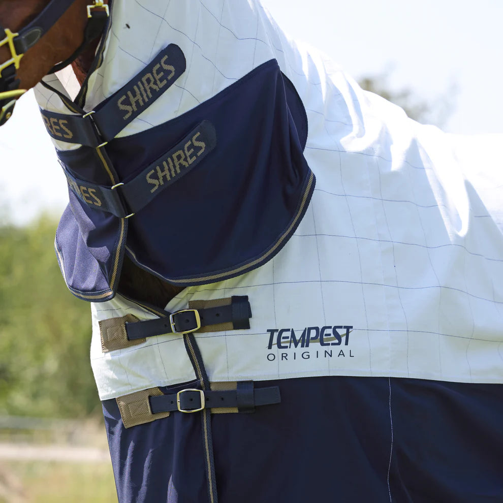 Shires Tempest Original Summer Shield With Mesh White