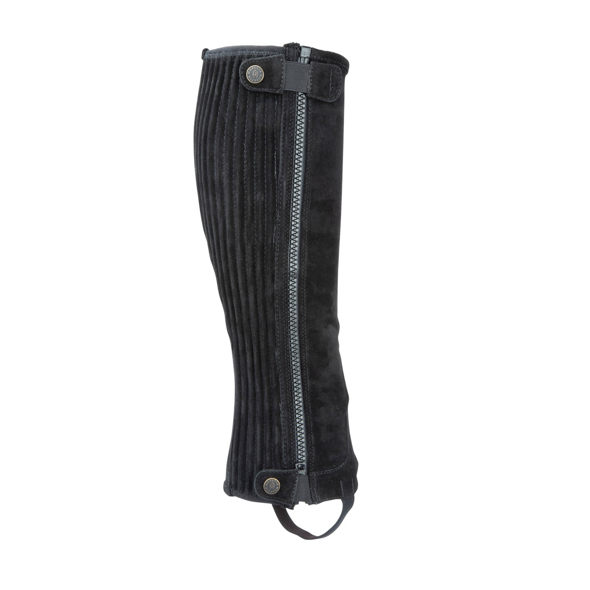 Shires Moretta Suede Half Chaps Adult Black