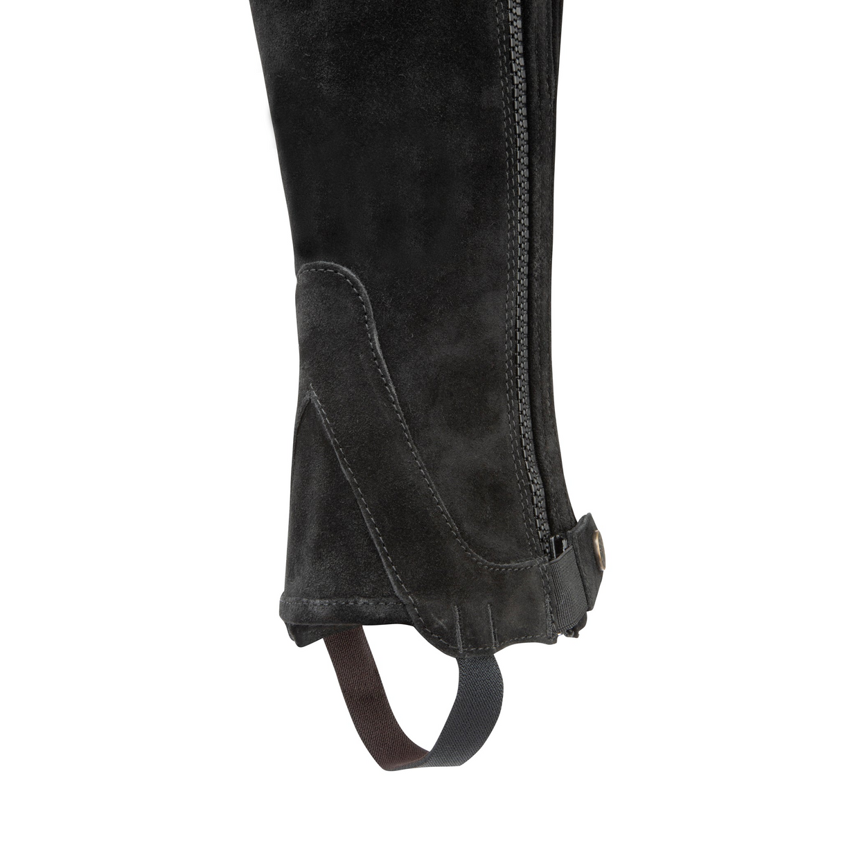 Shires Moretta Suede Half Chaps Adult Black