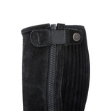 Shires Moretta Suede Half Chaps Adult Black