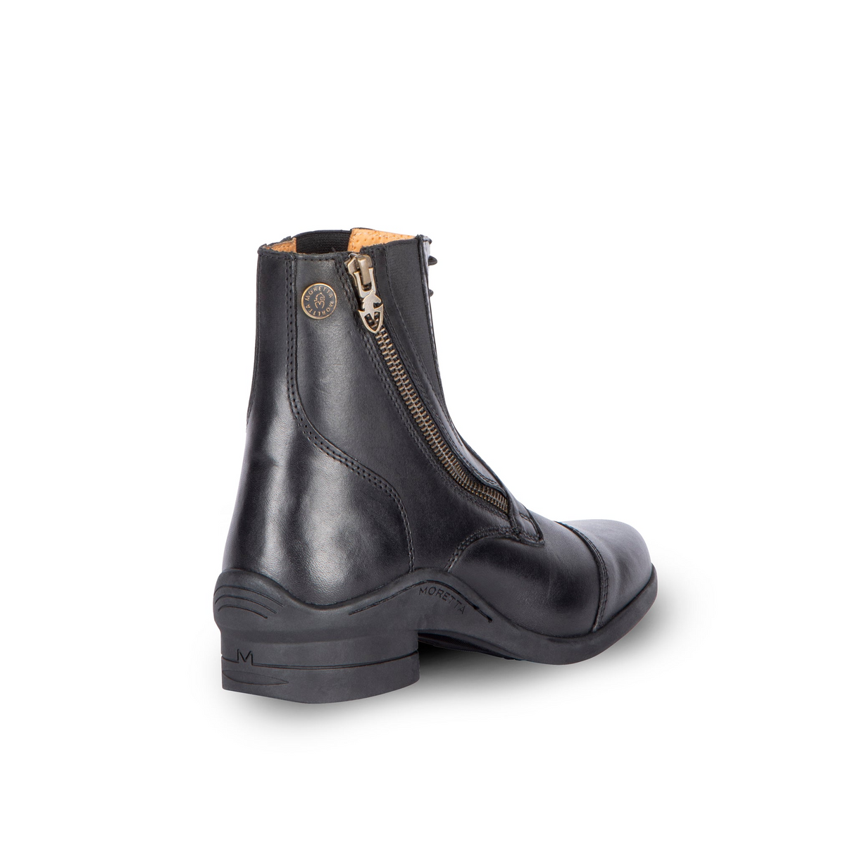 Shires Moretta Alessia Leather Paddock Boots Black