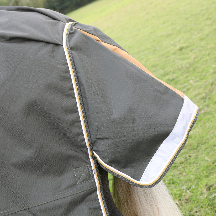 Shires Highlander Plus 50g Combo Turnout Rug Green