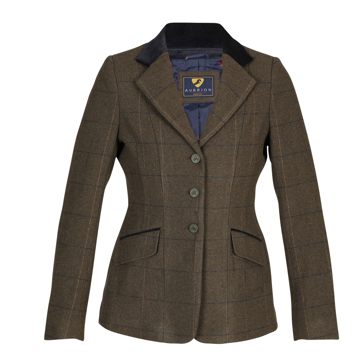 Shires Aubrion Ladies Saratoga Jacket Green Check