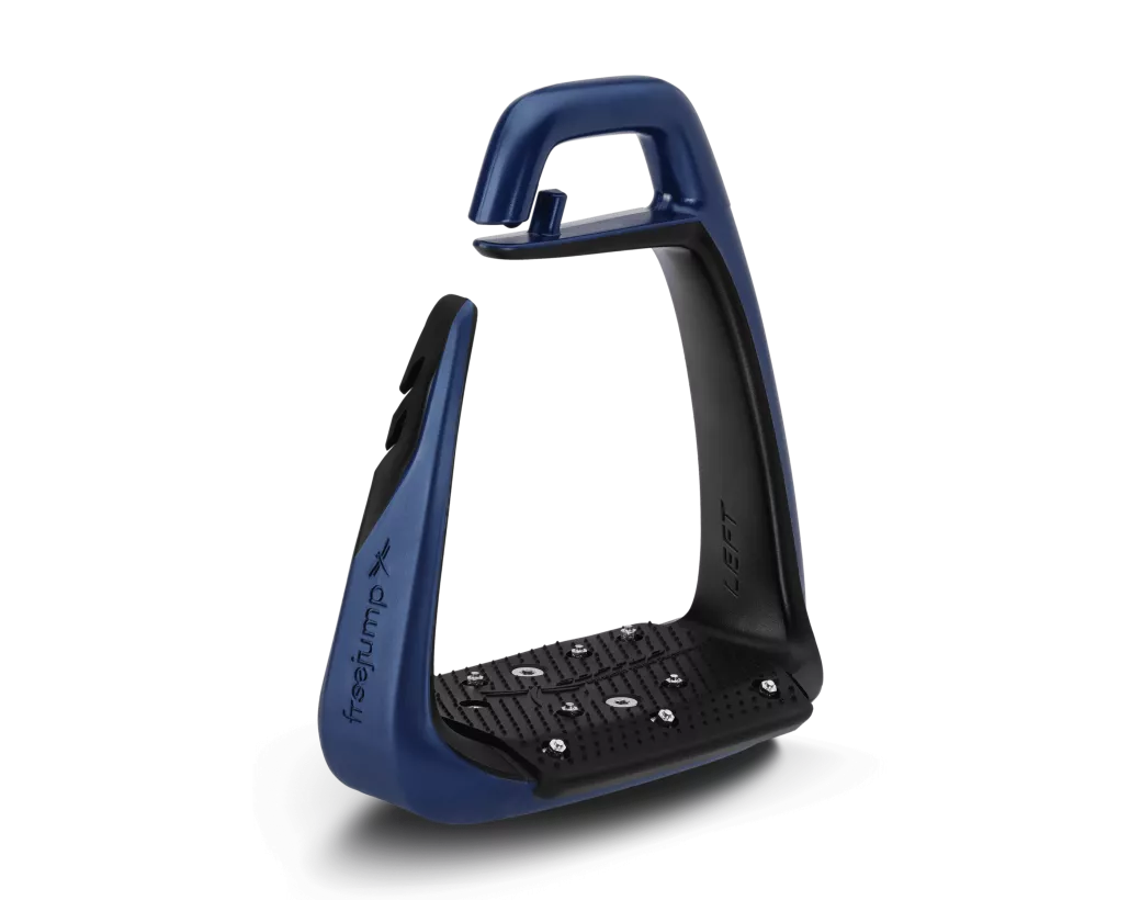 Freejump Stirrups Soft Up Classic+ Pearl Navy / Black