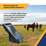 Agrifence S50 Solar Powered Energiser Kit 0.5J