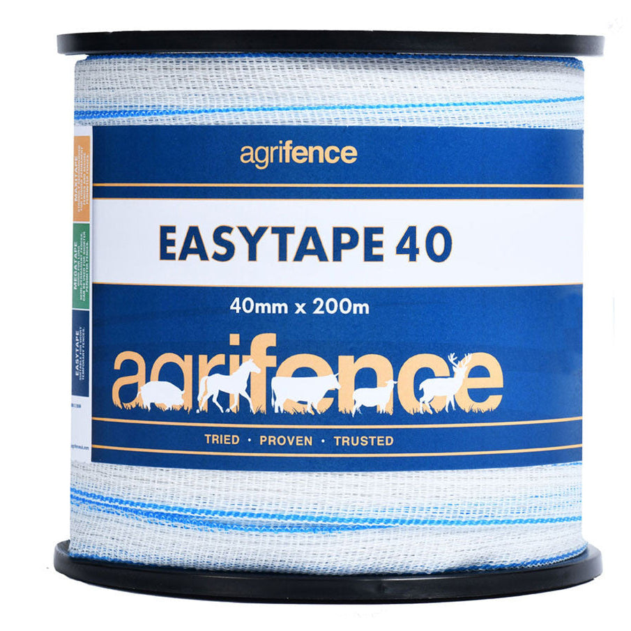 Agrifence Easytape 40 White 40mmX200m