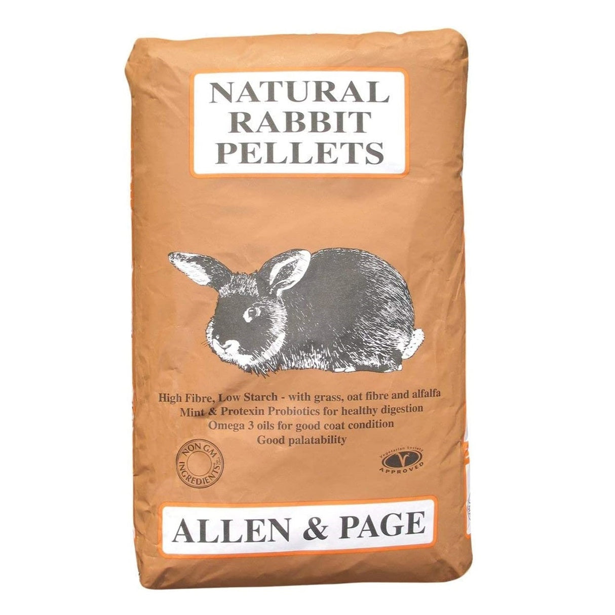 Allen & Page Natural Rabbit Pellets 20kg