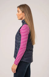 Mac In A Sac Alpine Ladies Down Gilet Navy