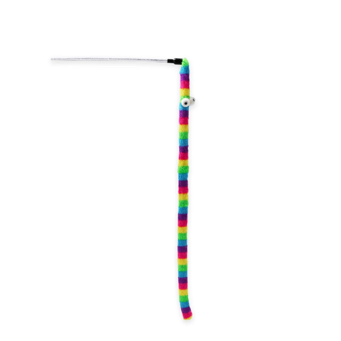 Ancol Wiggle Worm Cat Dangler Rainbow
