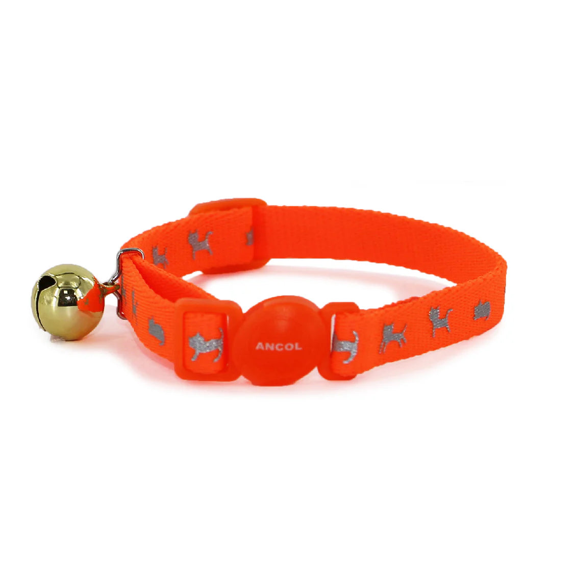 Ancol High Vis Cat Collar Orange