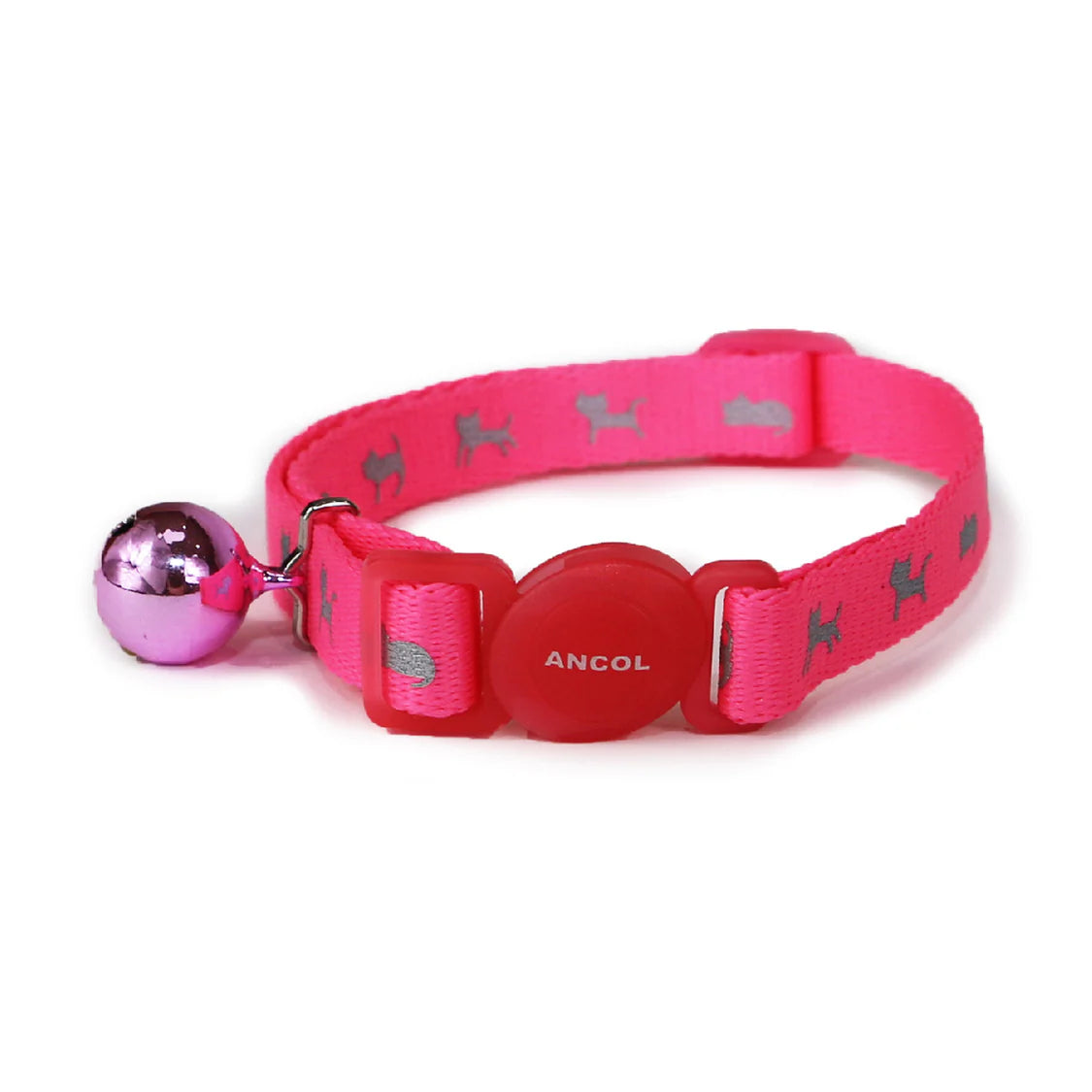 Ancol High Vis Cat Collar Pink