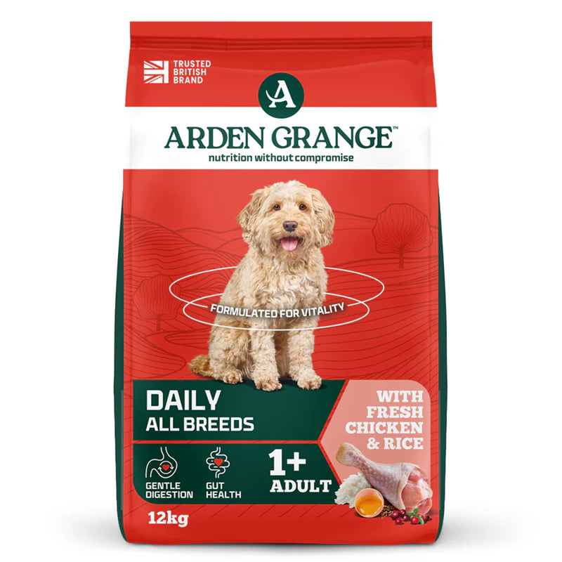Arden Grange Dog - Adult Chicken & Rice 12kg