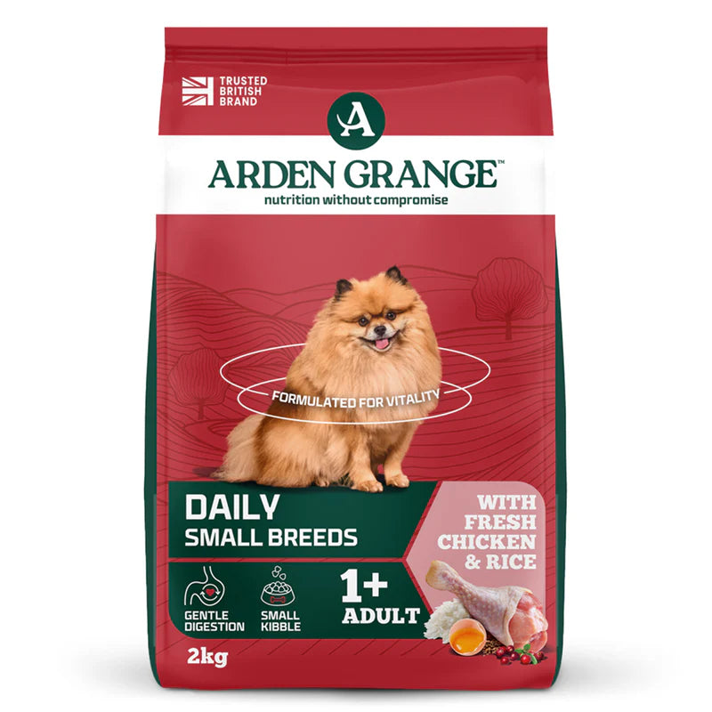Arden Grange Dog - Adult Mini Breed Chicken & Rice 2kg