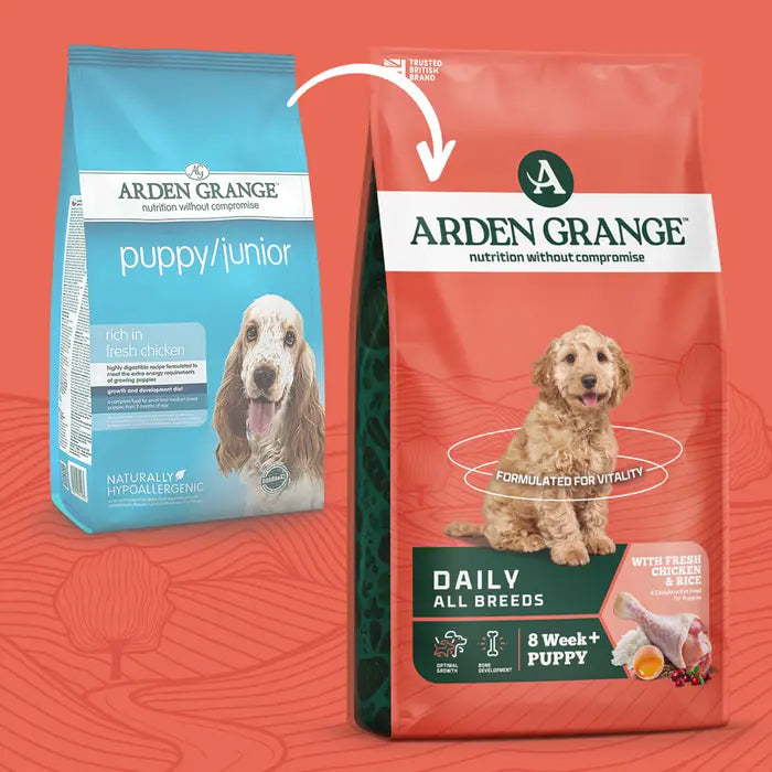 Arden Grange Puppy - Puppy / Junior Fresh Chicken 12kg