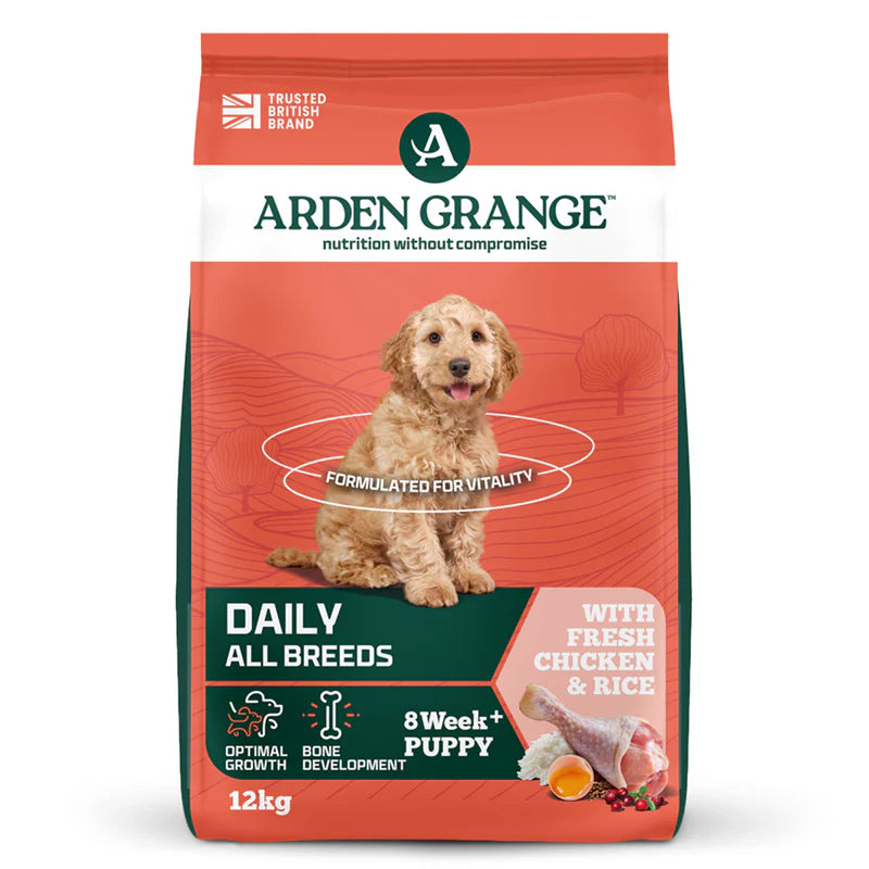 Arden Grange Puppy - Puppy / Junior Fresh Chicken 12kg