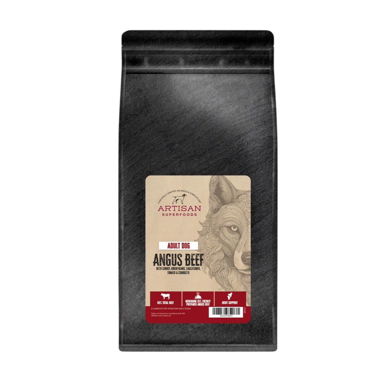 Artisan Superfood Angus Beef Adult Dog Food 2kg