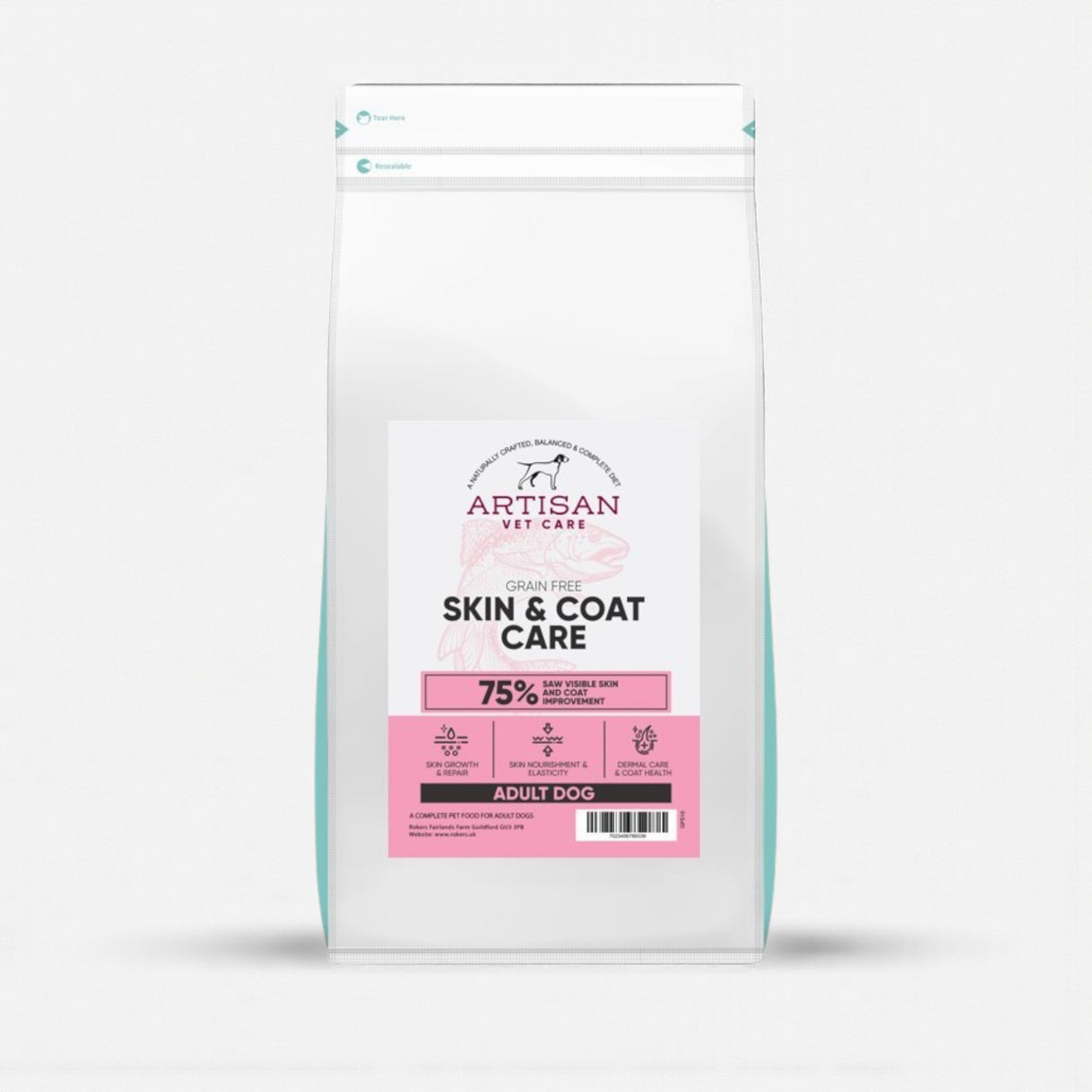 Artisan Peptide+ Skin & Coat Care Adult Dog Food 10kg