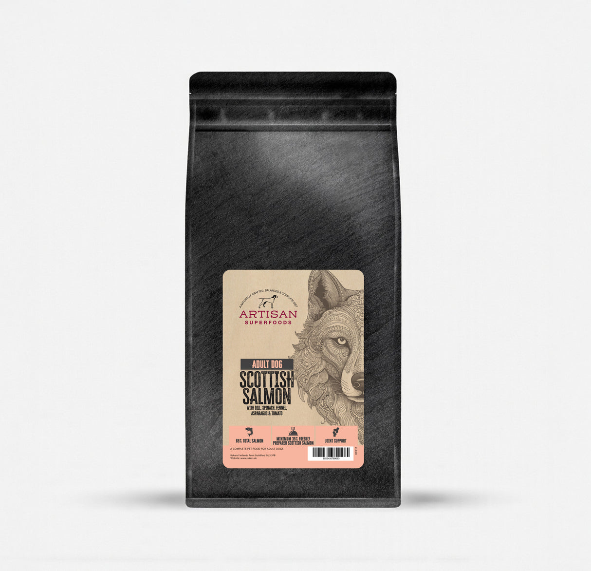 Artisan Superfood Salmon Adult Dog Food 2kg