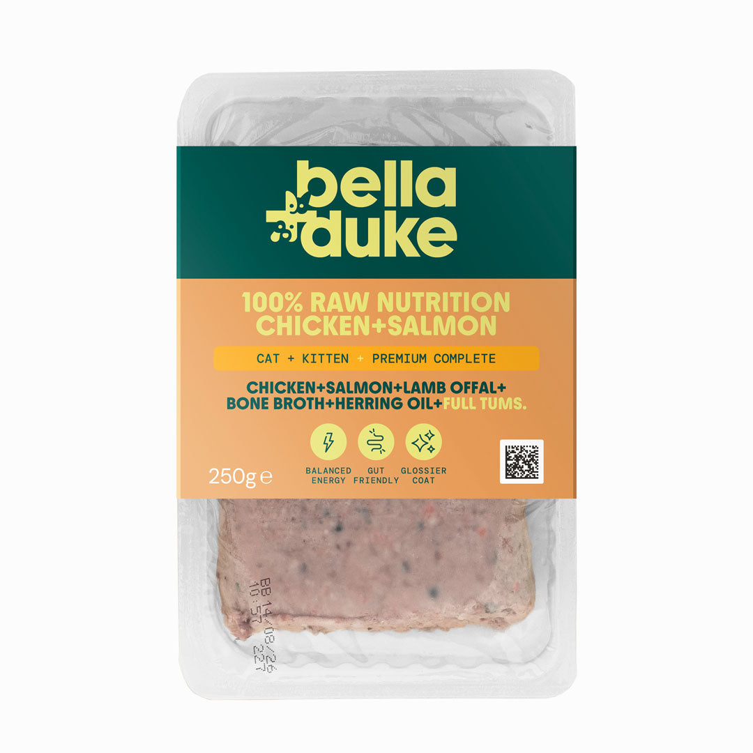 Bella + Duke Cat & Kitten Premium Complete Chicken & Salmon 250g