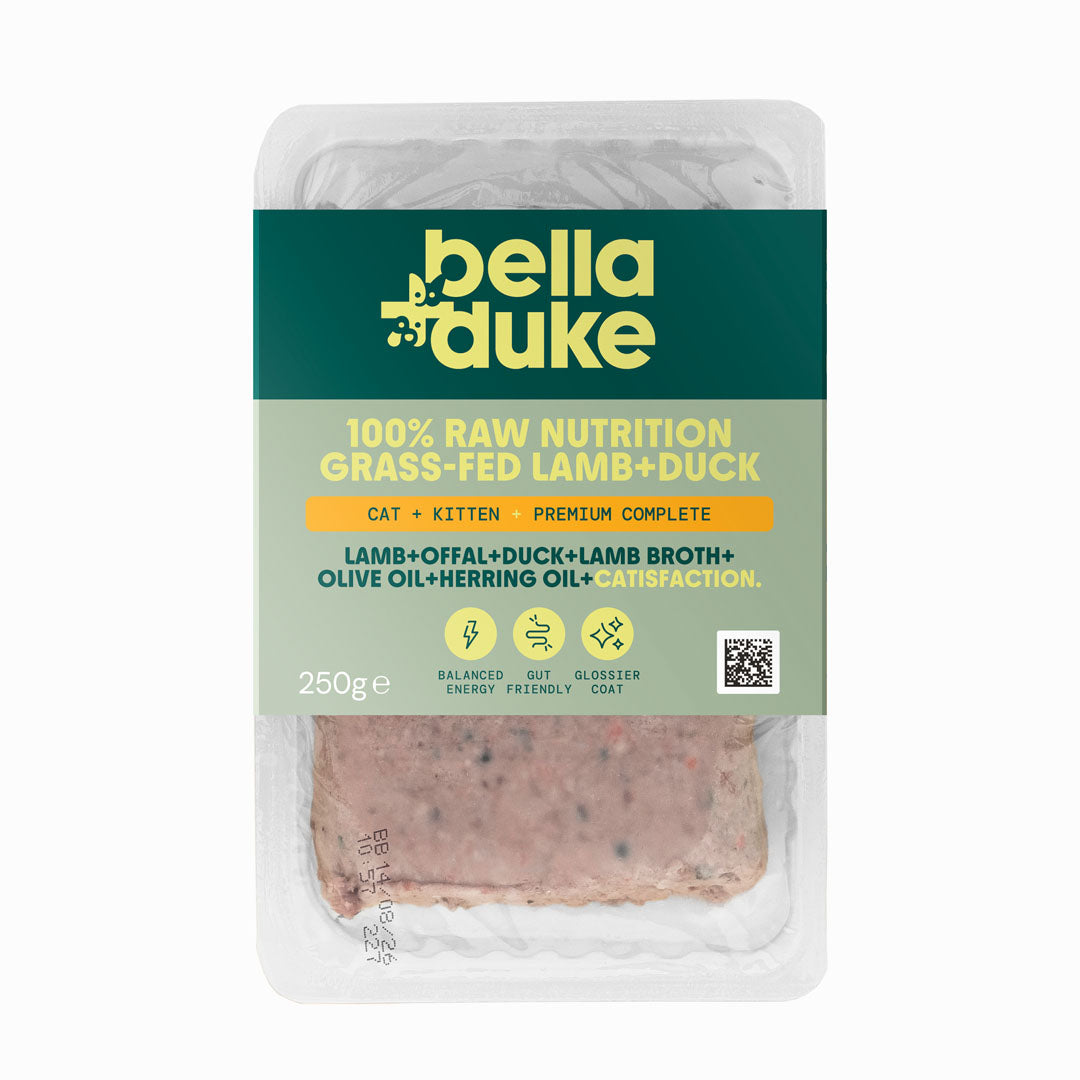 Bella + Duke Cat & Kitten Premium Complete Lamb & Duck 250g