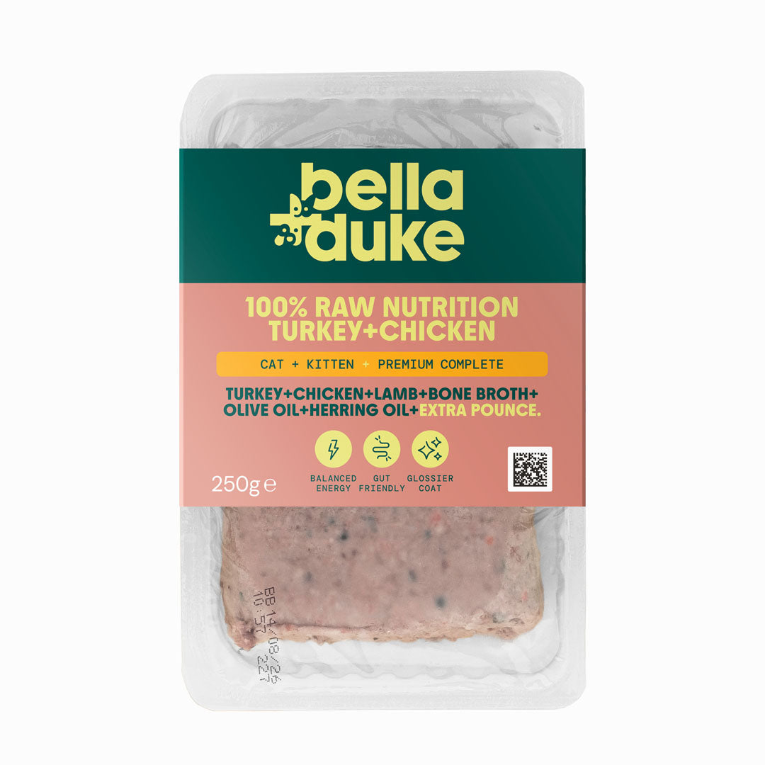 Bella + Duke Cat & Kitten Premium Complete Turkey & Chicken 250g