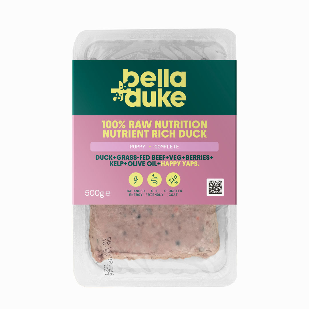 Bella + Duke Puppy Complete Duck 500g