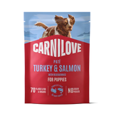 Carnilove Dog - Pouch Puppy Turkey & Salmon with Blueberries 300g