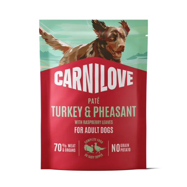 Carnilove Dog - Pouch Turkey & Pheasant with Raspberry Leaves 300g